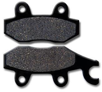 YAMAHA FR+R Brake Pads Rhino 450 660 04 06 KEVLAR 3Sets  