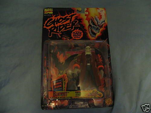 GHOST RIDER BLACKOUT Action Figure Toy Biz MOC  