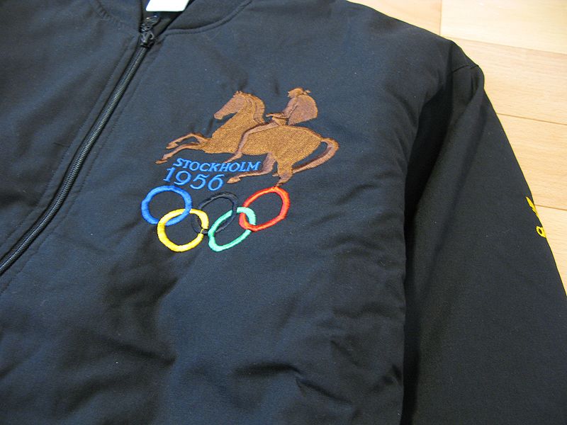 VTG Adidas Olympic Stockholm Helsinki Jacket Run DMC  