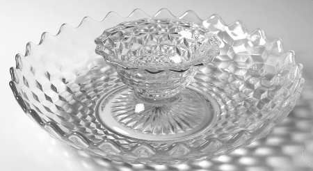 Fostoria AMERICAN CLEAR Shrimp & Dip Bowl 143992  