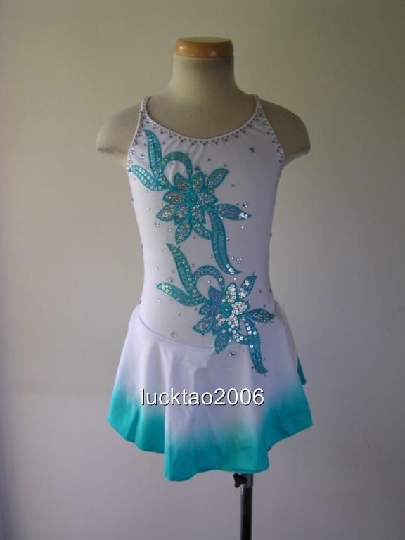 Magnífico vestido de patinaje de hielo del vestido de patinaje 