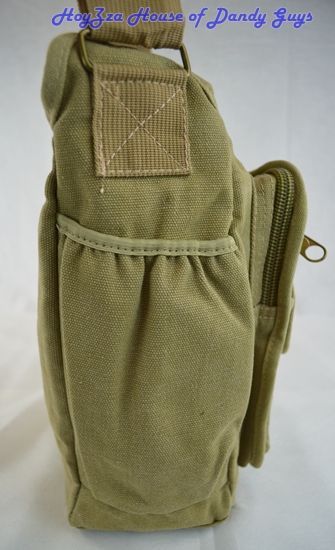 Casual Canvas Medium Size Cross Body Daily Messenger Shoulder Bag 