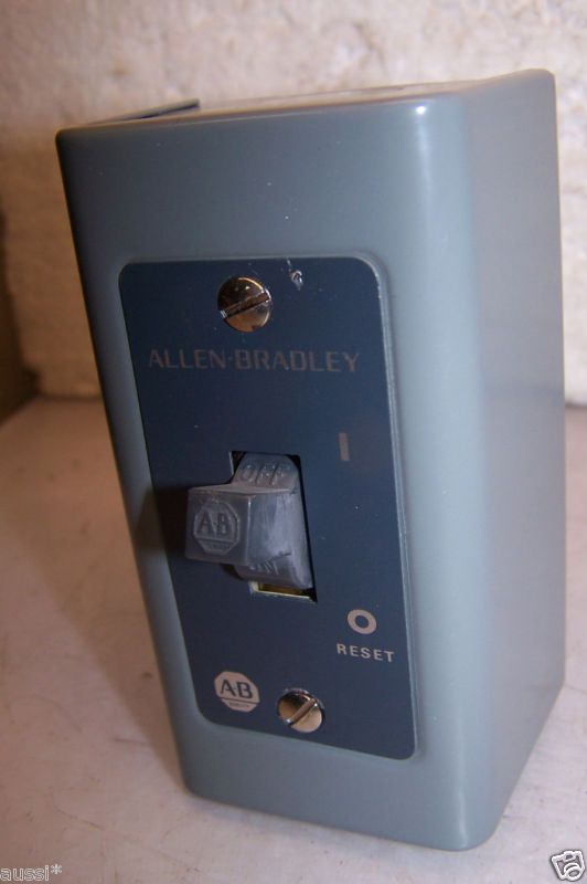 ALLEN BRADLEY MANUAL MOTOR STARTER 600 TAX  