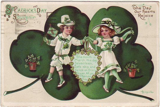 150 antique ST PATRICK DAY postcard images CD vol 2  