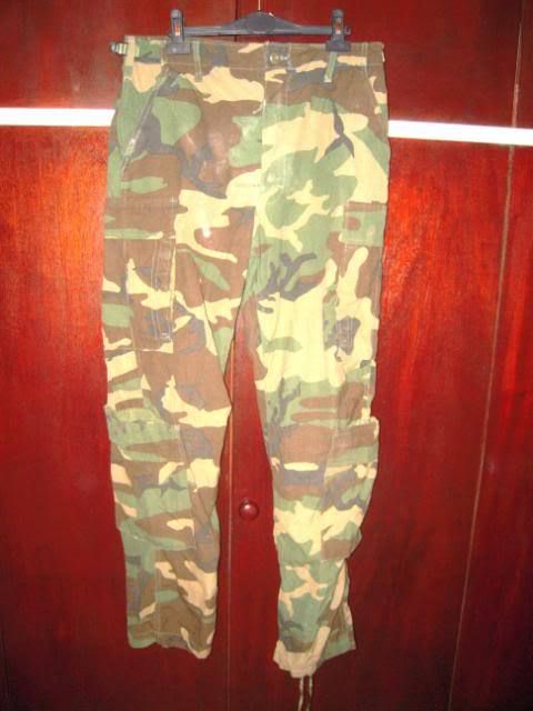 Idf Zahal Israel Army Camo Field Combat Trousers Pants  