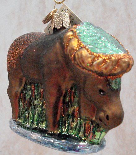 OLD WORLD Munching Moose ORNAMENT NATURE Elk 12135  