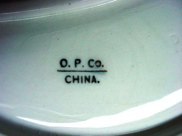 1890 SYRACUSE FINE CHINA BONE BOWLS OP Co ONONDAGA  