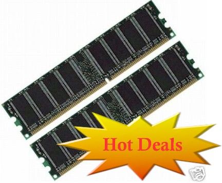 NEW 2GB DDR PC3200 2X 1GB PC 3200 400MHz DESKTOP RAM  