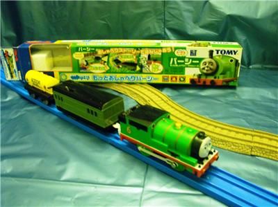 Tomy Thomas Trackmaster Percy Talking in Japanese BNIB  