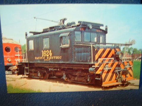 Pacific Electric Locomotive #1624. Built in 1925. Fine unused 