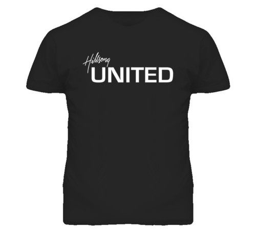 Hillsong United Youth Ministry Religious Black T Shirt  