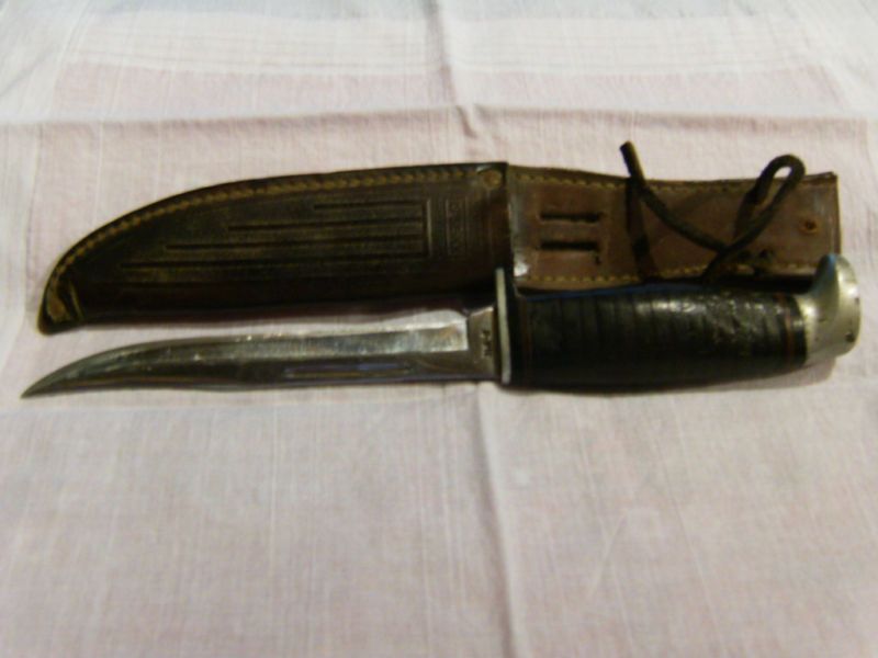 VINTAGE CASE Hunting Knife/sheath 1965 1969 # 316 5  