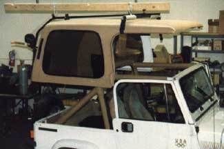 Hard Top Hoist for Jeep Wrangler TJ, YJ all to 2006  