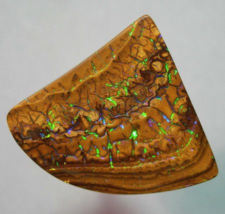 SPECTACULAR GEM COLORS * 30ct YOWAH BOULDER OPAL, VIDEO  