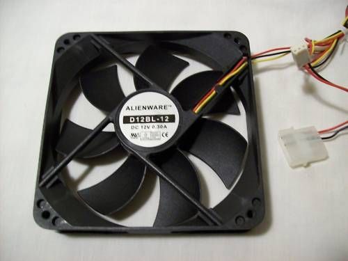 Alienware 120mm 45CFM 24DB Case Fan Yate Loon D12BL 12  