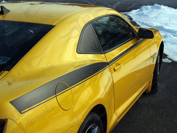 2010 & Up Chevrolet Camaro Full Upper Side Stripes  