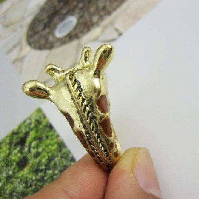 Fashion jewelry rings the giraffe ring size 6 7 9  