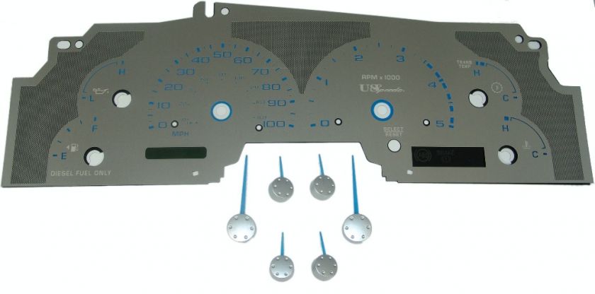 2003 2004 FORD F250 F350 DIESEL POWERSTROKE GAUGE FACE  