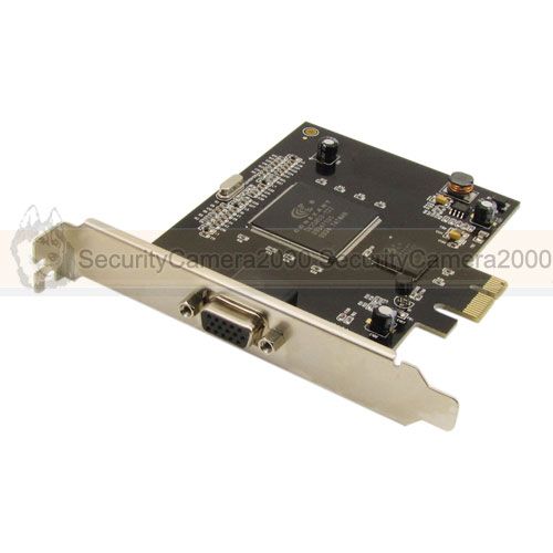 CH Real Time 240fps D1 High Quality PCI E DVR Card  