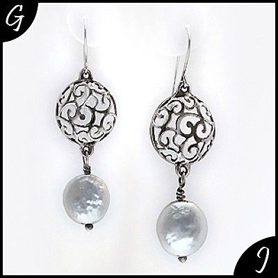 Fantastic Gumush Chandelier Earrings CELTIC 925 Sterling Silver White 