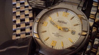   of 5 Mens Wristwatches JOSEPH BERNARD Seiko WR100 I CHRONOGRAPH  