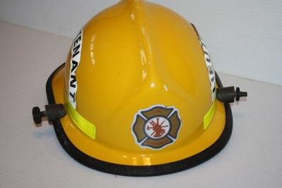 Cairns & Brothers 660 C   Yellow Fire Helmet  