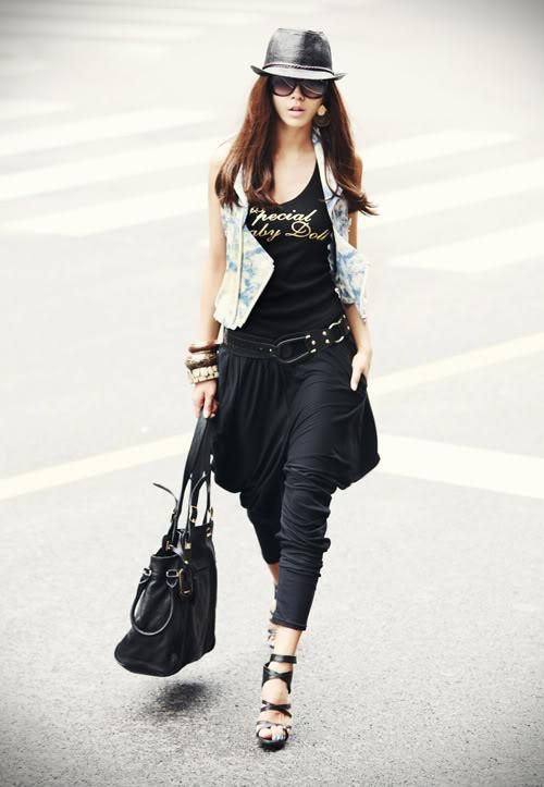 PUNK Street style Harem Pants/Trousers Pantalettes 3052  