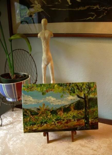 Peterson ORIGINAL fine ART oil PAINTING Napa GRAPE Vineyard 