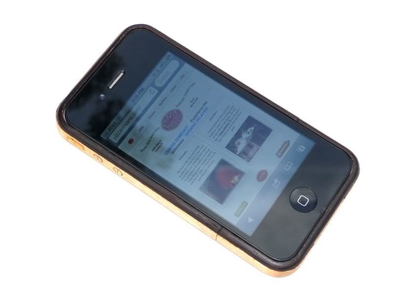 iPhone 4 case Wenge wood & Maple hardwoods iWood Sandwich style 