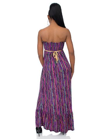 COOGI SWEATER PRINT MAXI DRESS  