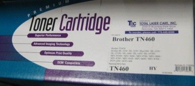 BROTHER TN 460 BLACK COMPATIBLE CARTRIDGE TONER 6000PG  