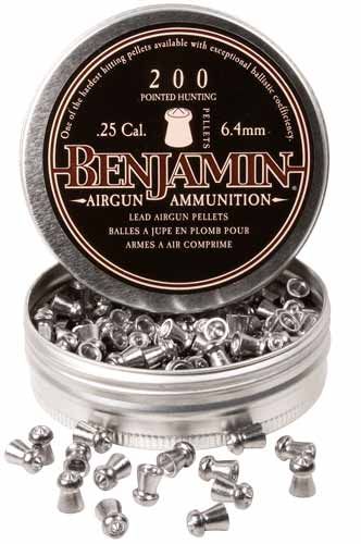 Benjamin Destroyer .25 Cal, 27.8 Grains, Pointed, 200ct  