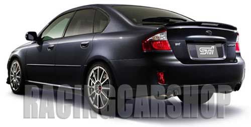 UNPAINTED STI Style LED Rear Trunk Spoiler LEGACY GT  