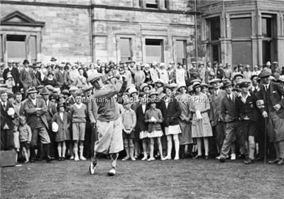 BOBBY JONES JR PHOTO ST ANDREWS OLD COURSE SCOTLAND OLDEST COURSE IN 