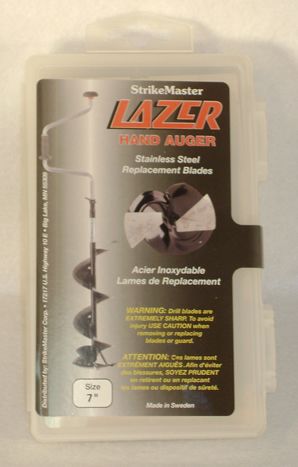   LAZER HAND ICE AUGER BLADE 7 INCH NEW LD 7B 043253311127  