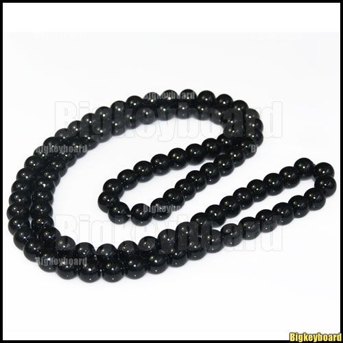 80x 10mm Round Glass Pearl Beads New  