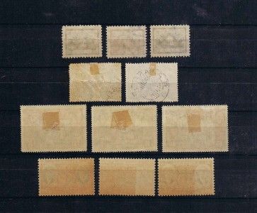 LITHUANIA LIETUVA LOT 1939 1923 1932 1934 USED/MH P.SET  