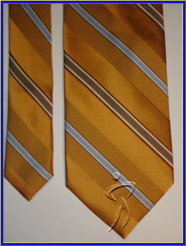 MENS NEW JOS A BANK SILK NECK TIE STRIPES WEDDING SUIT  