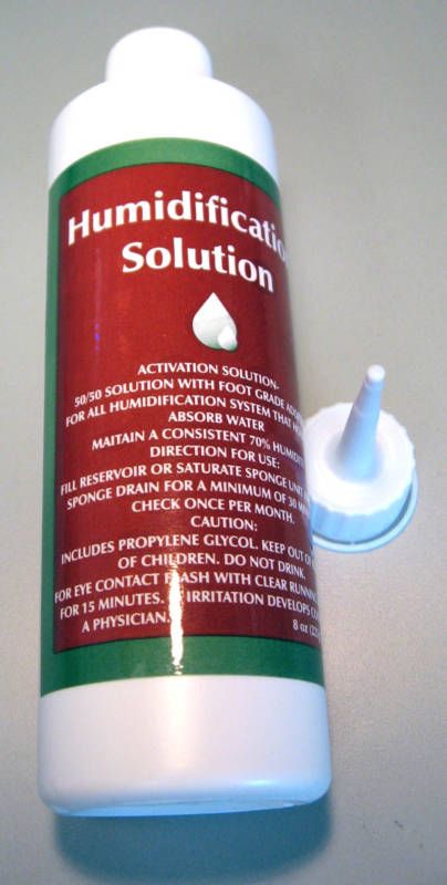 HUMIDIFIER ACTIVATOR SOLUTION 50/50 HUMIDIFICATION  