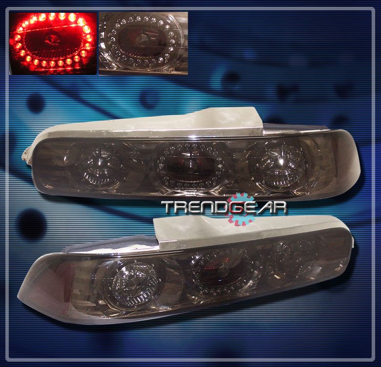 94 01 ACURA INTEGRA COUPE 2DR LED TAIL LIGHTS JDM SMOKE  