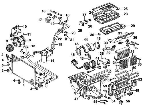 ACURA INTEGRA 1990 2001 PARTS LIST MANUAL CATALOG  