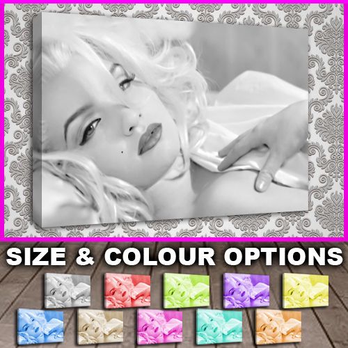 New Contemporary Canvas   ICON Marilyn Monroe Legend   COLOUR & SIZE 