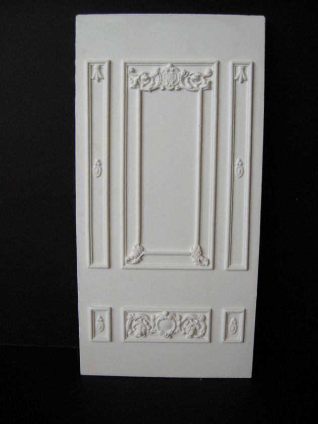 Dollhouse Miniature Plaster Ornate Full Wall Panel MN51  