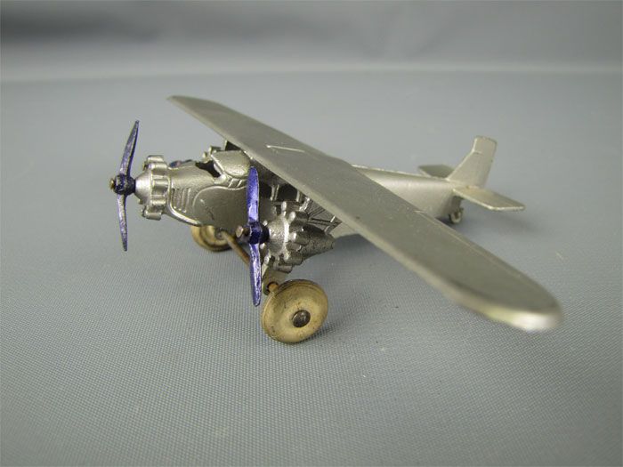 Vintage Tootsietoy #4649 Ford Trimotor Plane Die Cast  