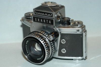 Exakta VX1000 Travemat with 50mm f2 Zeiss Jena Pancolor lens Nice Ex++ 