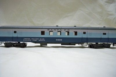 AHM HO SCALE1930S RPO U.S.P.O. SANTA FE RAILWAY POST  