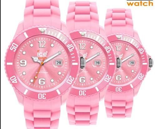 NEW Calendar ICE Dial Quartz Jelly Unisex Casual Sport Wrist Watch 