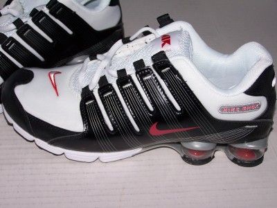 NIKE,SHOX,NZ,AIR,2.0,SHOES,11,10.5,WALKING,RUNNING,BLACK,WHITE,MAX 