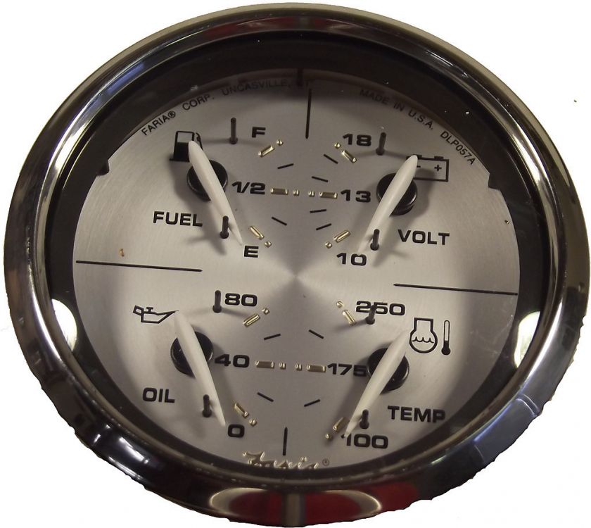   Multifunction Gauge ( Fuel, Water Temp, Oil Press, Volt )  