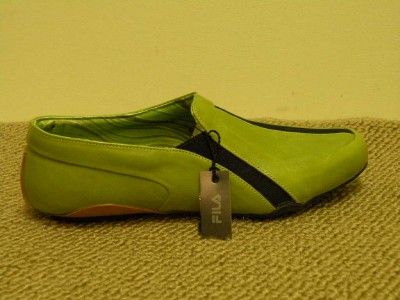 Szs 5, 7, 10, 11 FILA Vice Versa Leather ITALY Made Slip Ons Flat 